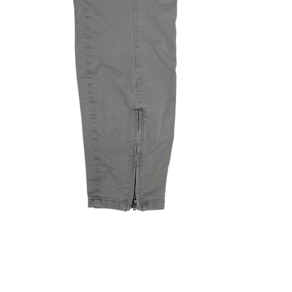 GAP Gray Khakis Skinny Mini Skimmer Size 8 - Picture 3 of 8